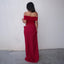 Seraphiel Off-Shoulder Mesh Maxi Dress