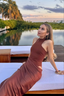 Elowen Asymmetrical Maxi Dress