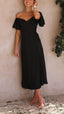 Seraphina Sleeve Off-Shoulder Maxi Dress