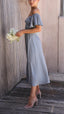 Seraphina Sleeve Off-Shoulder Maxi Dress