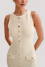 Adrienne Sleeveless Knit Maxi Dress