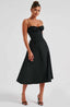 Eline Midi Dress - Black