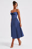 Alouette Midi Dress - Navy