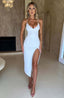 Avaline Midi Dress - White