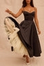 Lysandra Midi Dress - Black