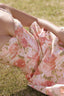 Amorette Midi Sundress - Pink Peony