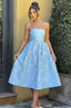 Arc Mirette Midi Dress- Blue