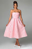 Liora Midi Dress - Blush