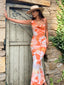 Nerena Tropical Floral Maxi Dress