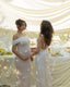 Avelynne Maternity Off-Shoulder Maxi Dress