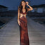 Virella Slim-Fit Open Back Cutout Maxi Dress