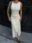 Adrienne Sleeveless Knit Maxi Dress