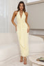 Vivienne Halter Maxi Dress
