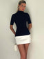 Elainor High Neck Mini Dress