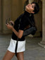 Elainor High Neck Mini Dress