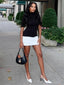 Elainor High Neck Mini Dress