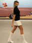 Elainor High Neck Mini Dress
