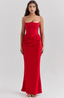 Virelle Strapless Maxi Dress