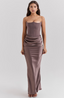 Virelle Strapless Maxi Dress