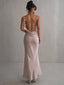 Sylvaine Sleeveless Backless Maxi Dress