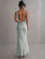 Sylvaine Sleeveless Backless Maxi Dress