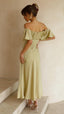 Seraphina Sleeve Off-Shoulder Maxi Dress