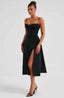 Eline Midi Dress - Black