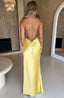 Seloura Satin Maxi Dress