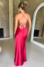 Seloura Satin Maxi Dress