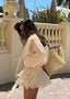 Evienne Ruffled Mini Dress