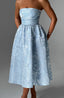 Arc Mirette Midi Dress- Blue