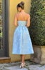 Arc Mirette Midi Dress- Blue