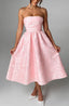 Liora Midi Dress - Blush